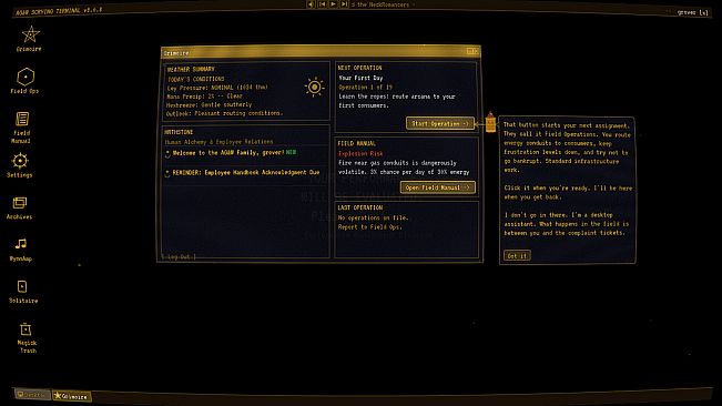 Arcana, Gas & Waterworks Inc.