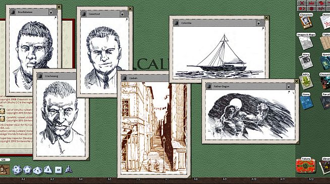 Fantasy Grounds - Secret of Marseille (Call of Cthulhu)