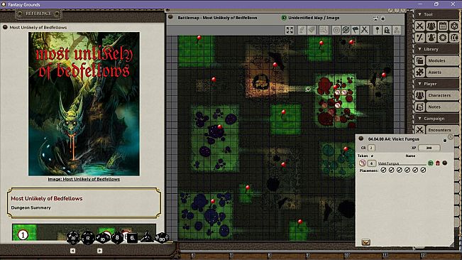 Fantasy Grounds - Drop-in Dungeons: 2nd Level Adventures