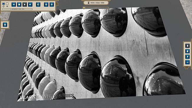 Masters of Puzzle - Black and White - Beads in the Wall