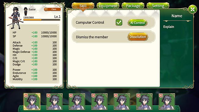 GameCreator - SRPG - 光之阵 - Formation of Light（角色扮演-战棋 RPG-Strategy）