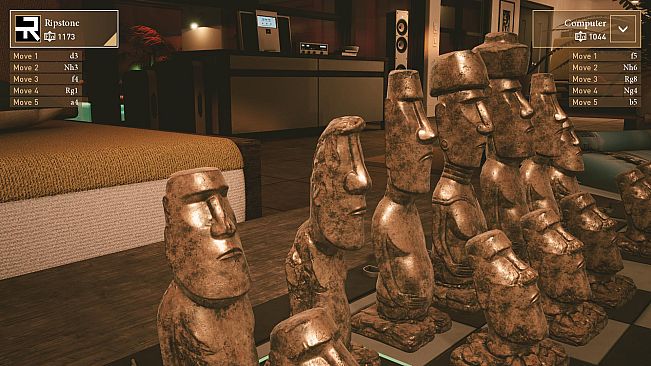 Chess Ultra Easter Island chess set