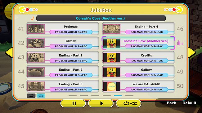 PAC-MAN WORLD Re-PAC - Jukebox