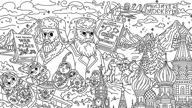 999 Hidden Cats: Russia Together