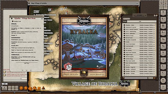 Fantasy Grounds - Rybalka (5E)