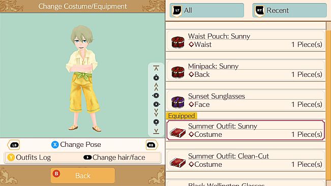 Summer Wear Set - WorldNeverland - Daily Life in the Elnea Kingdom