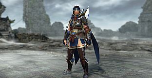 Monster Hunter Rise - "Lost Code: Iru" Hunter layered weapon (Bow)