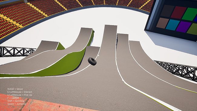 Roll it down the hill!
