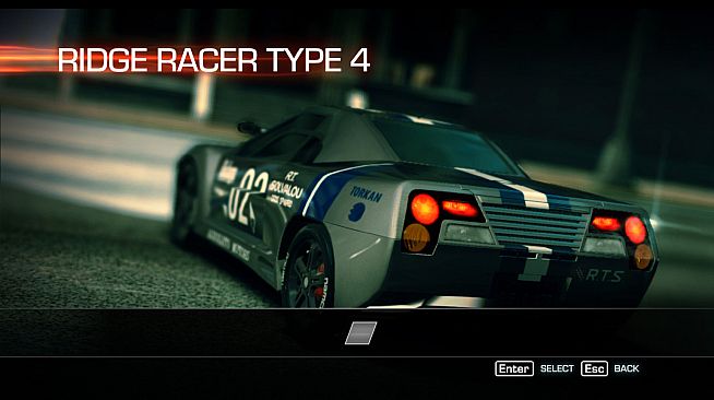 Ridge Racer Unbounded - Ridge Racer Type 4 Machine and El Mariachi Pack