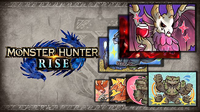 Monster Hunter Rise - "Special Stickers 10" sticker set