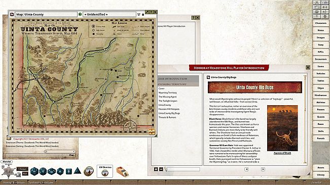 Fantasy Grounds - Deadlands: The Weird West: Horror at Headstone Hill