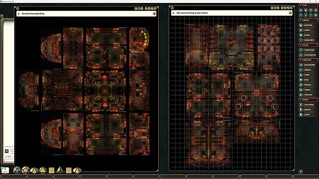 Fantasy Grounds - Star Trek Adventures: The Next Generation Klingon Tile Set