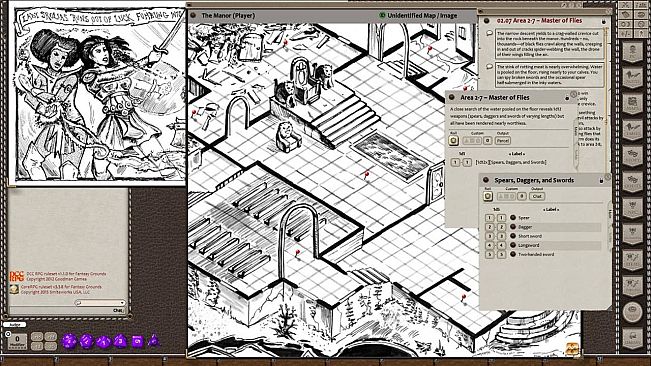 Fantasy Grounds - Dungeon Crawl Classics #78: Fate's Fell Hand (DCC)