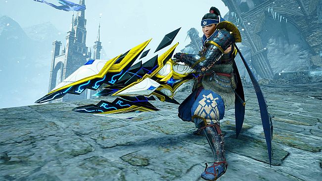 Monster Hunter Rise - "Lost Code: Jura" Hunter layered weapon (Heavy Bowgun)