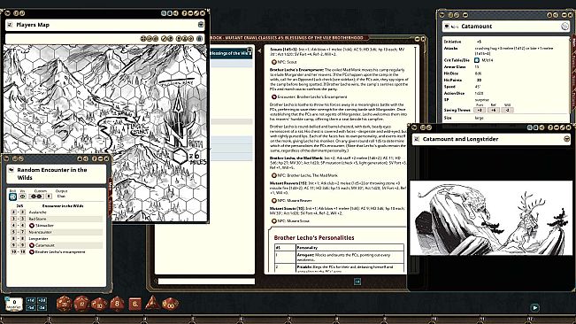 Fantasy Grounds - Mutant Crawl Classics #5: Blessings of the Vile Brotherhood