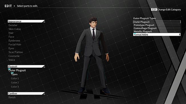 DAEMON X MACHINA - Outer Suit - "Formal Attire"