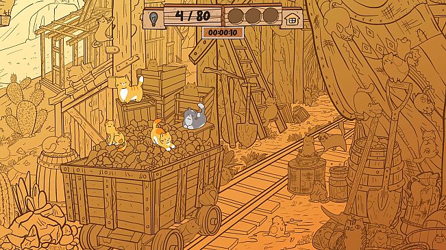 Cats Visiting Wild West