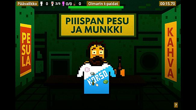 Olmari ja T-paita