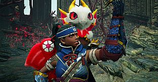 Monster Hunter Rise - "Stuffed Malzeno" Hunter layered weapon (Lance)