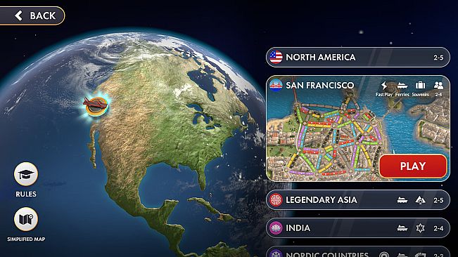 Ticket to Ride: San Francisco City Expansion