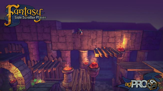 Axis Game Factory's AGFPRO Fantasy Side-Scroller Player