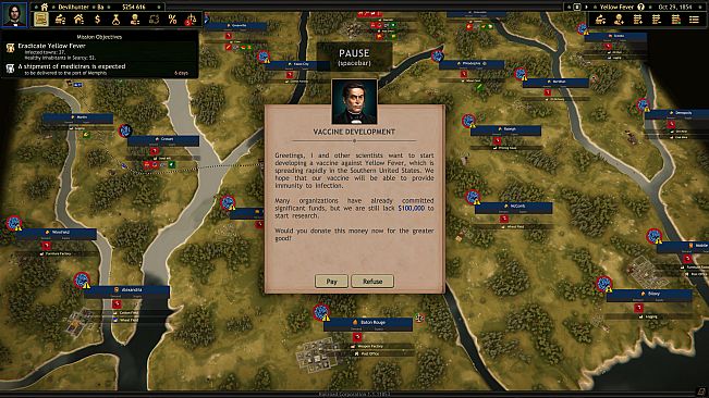 Railroad Corporation - Yellow Fever DLC