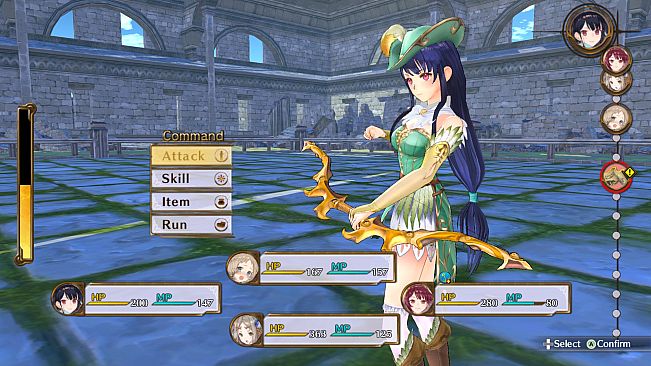 Atelier Firis - Costume: Brave Archer / リアーネ衣装『ブレイブアーチャー』