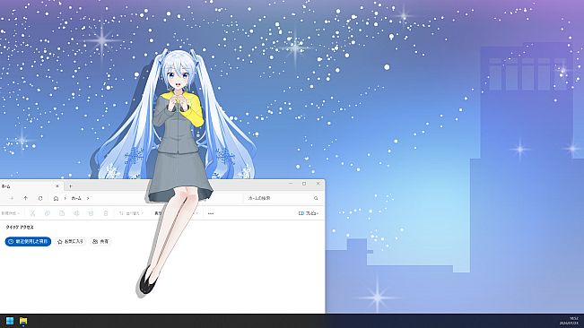 Desktop Mate SNOW MIKU JR Tower Ver. DLC