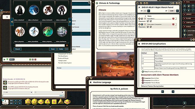 Fantasy Grounds - Legendary Planet: Dead Vault Descent