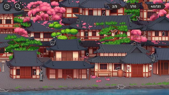 Cat Search in Feudal Japan