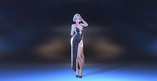 Angel Legion-DLC Cloud Dress (Black)