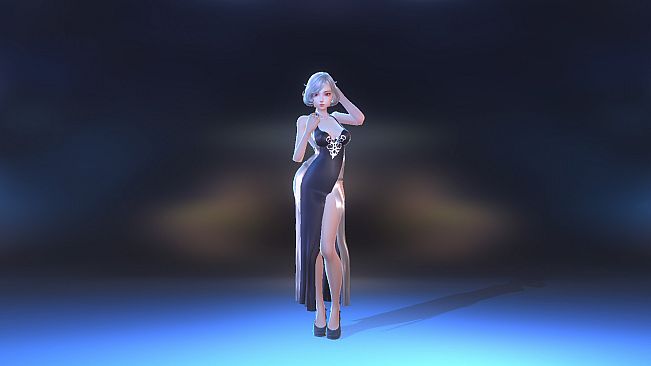 Angel Legion-DLC Cloud Dress (Black)