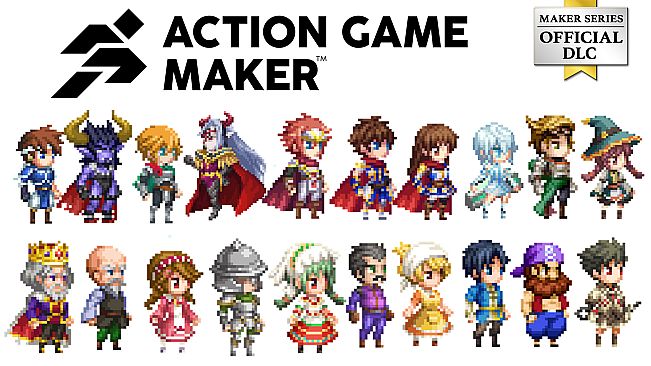 ACTION GAME MAKER - Maker All-Stars Skin Pack