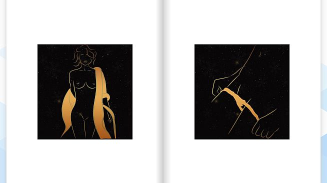 LineArt Jigsaw Puzzle - Erotica Christmas ArtBook