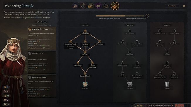 Crusader Kings III: Wandering Nobles