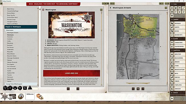 Fantasy Grounds - Deadlands: Guide to Weird West - The Abominable Northwest (Savage Worlds)