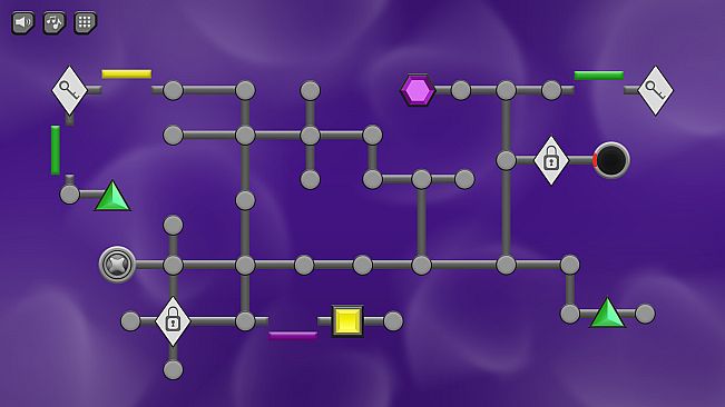 Two Portals - A Gemstone Puzzle Game