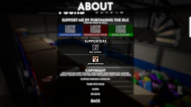 LOST & FOUND - Extra Support