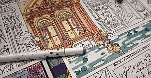 FIND KITTENS 11: Dollhouse - Coloring Book