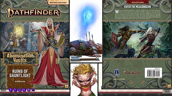 Fantasy Grounds - Pathfinder 2 RPG - Pathfinder Adventure Path #163: Ruins of Gauntlight (Abomination Vaults 1 of 3)