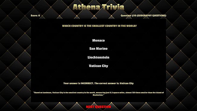 Athena Trivia