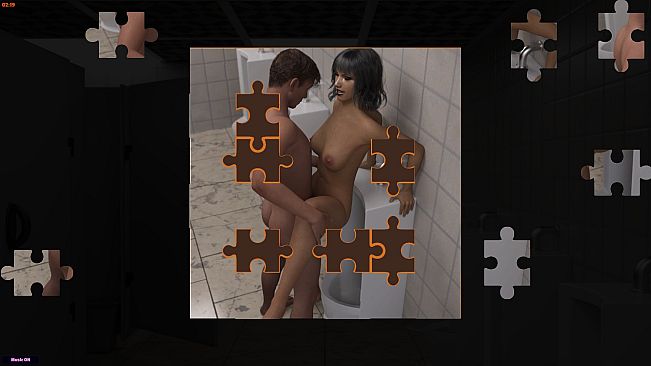 Jigsaw Novel - Public Toilet Sex