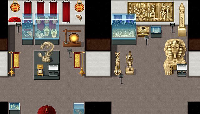 RPG Maker MV - KR Art and History Museum Tileset