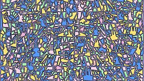 I commissioned some abstract bunnies