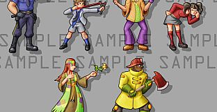 RPG Maker MZ - Modern Day Menace Battlers