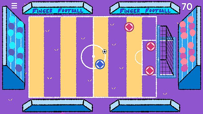 Finger Football: Goal in One