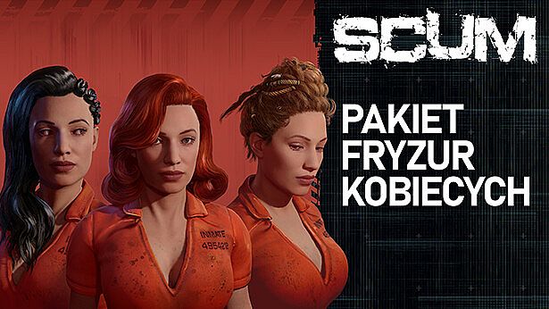 SCUM Female Hair Pack