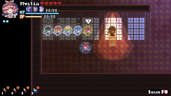 Touhou Blooming Chaos 2 - Chara Pack Special:Mystia Lorelei