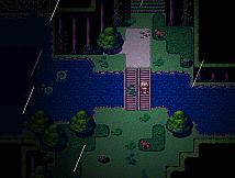 candle flame in the wind