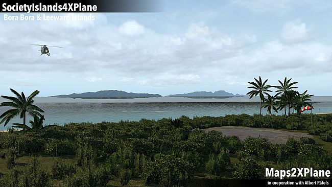 X-Plane 11 - Add-on: Aerosoft - Society Islands XP - Bora Bora & Leeward Islands